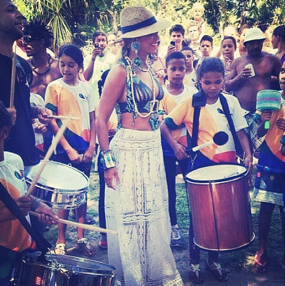 Beyonce in Brazil