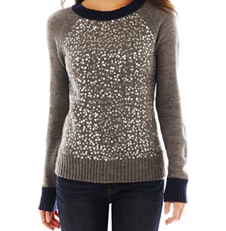 sequin sweaters holidays