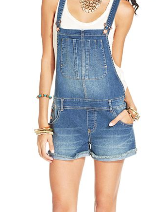 american-rag-denim-overall-shorts