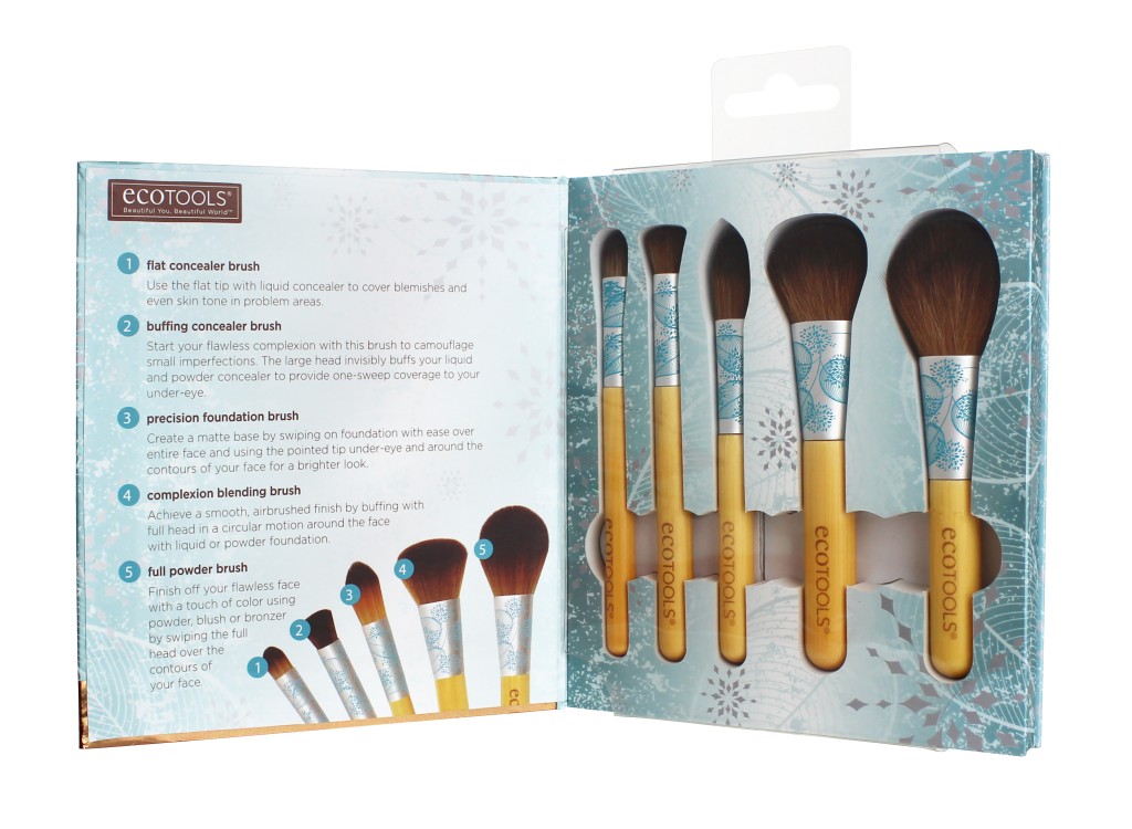 EcoTools Festive and Flawless Set_In Packaging Open