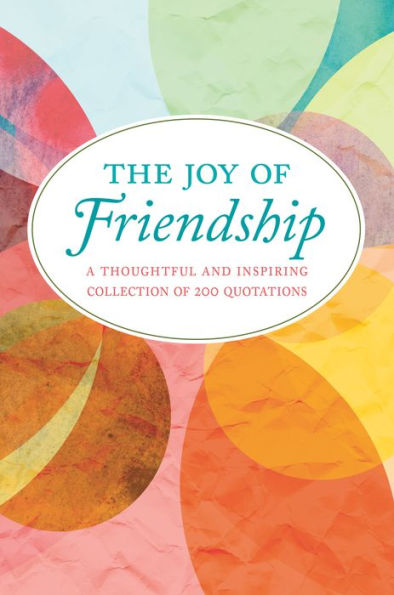 The Joy of Friendship by Jackie Corley, available here.