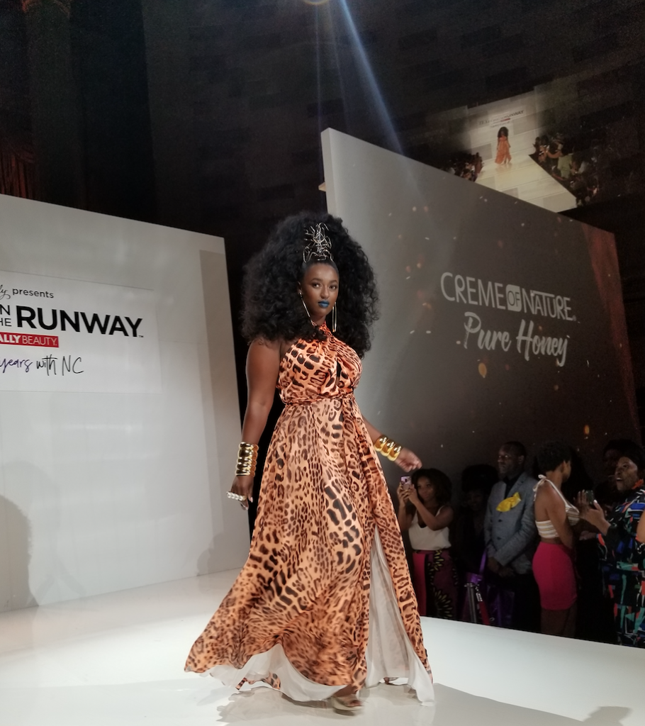 creme-of-nature-texture-on-the-runway