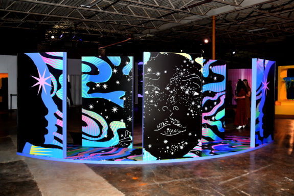 ATLANTA, GEORGIA - AUGUST 28: The Art Park Atlanta piece by NNEKKAA at 29Rooms: Expand Your Reality Atlanta Tour Opening Night at The Works on August 28, 2019 in Atlanta, Georgia. (Photo by Paras Griffin/Getty Images for Refinery29)
